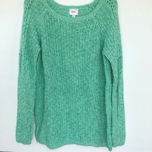 Justice Mint Green Sweater